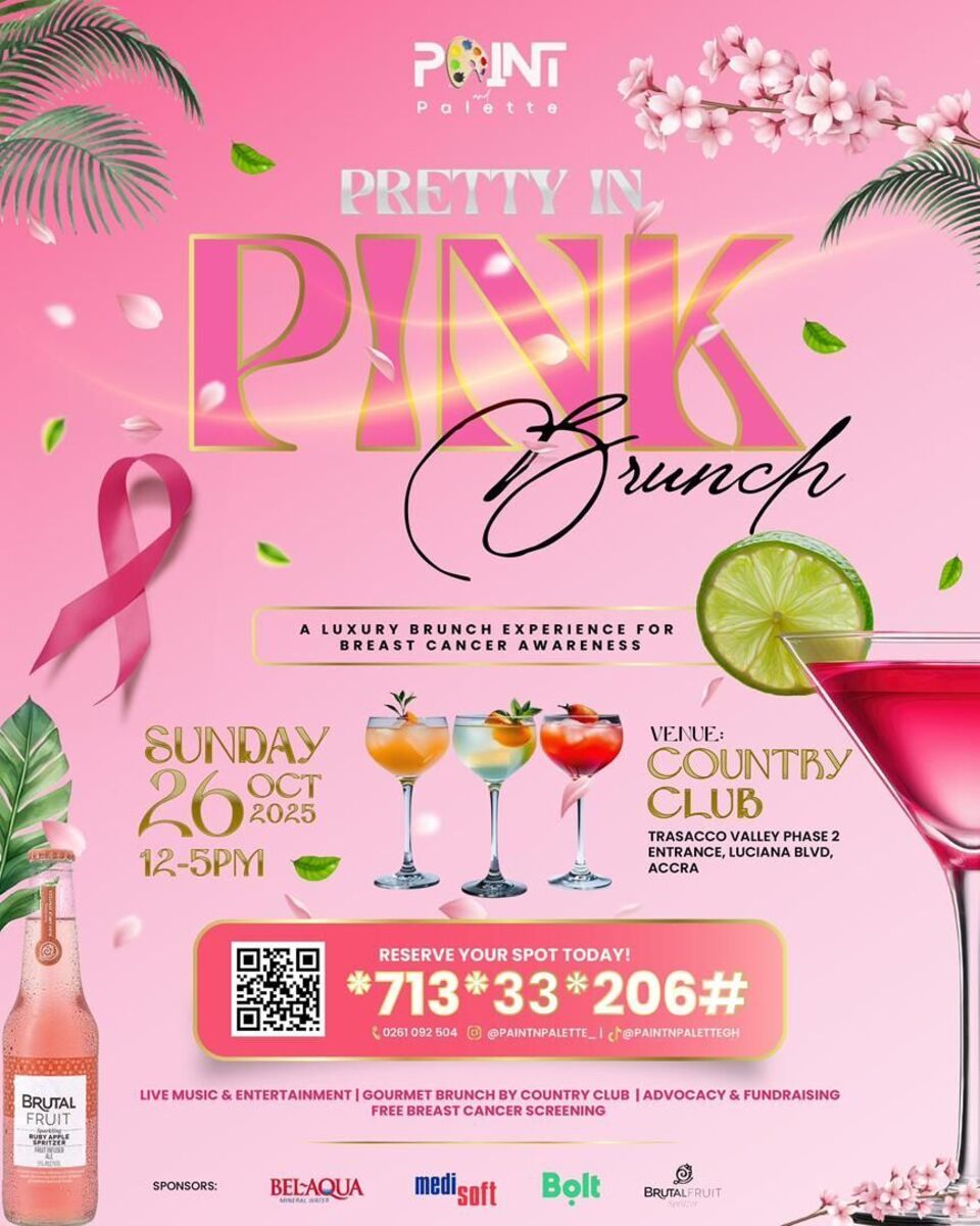 Ghana Events – PRETTY IN PINK BRUNCH