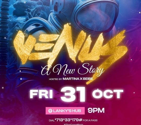Ghana Events – VENUS – A new story