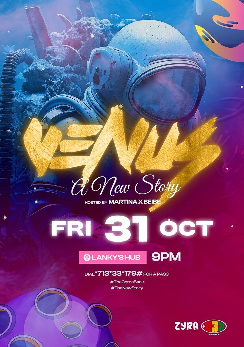 Ghana Events – VENUS – A new story