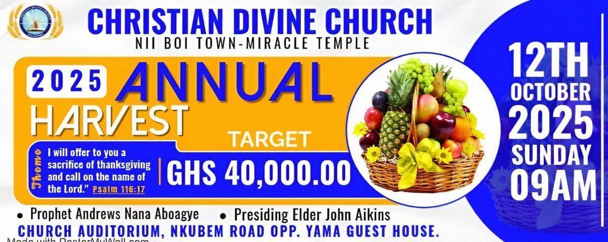 Ghana Events – Annual Harvest