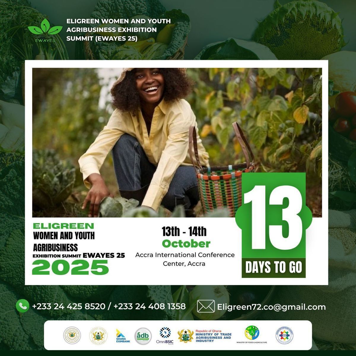 Ghana Events – EWAYES Eligreen Women And Youth Agribusiness Exhibition Summit