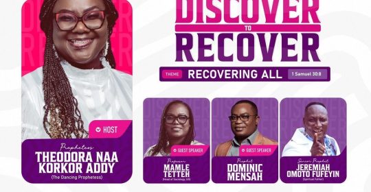 Ghana Events – DISCOVER TO RECOVER CONFERENCE