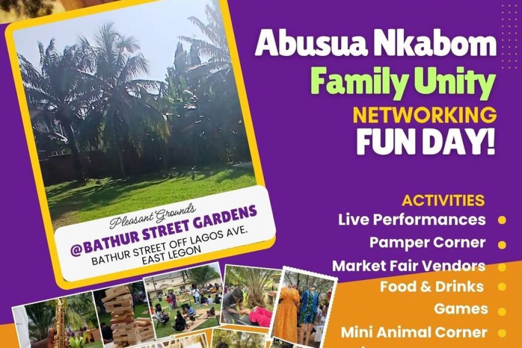 Ghana Events – Abusua Nkabom – Family Unity Networking Fun Day
