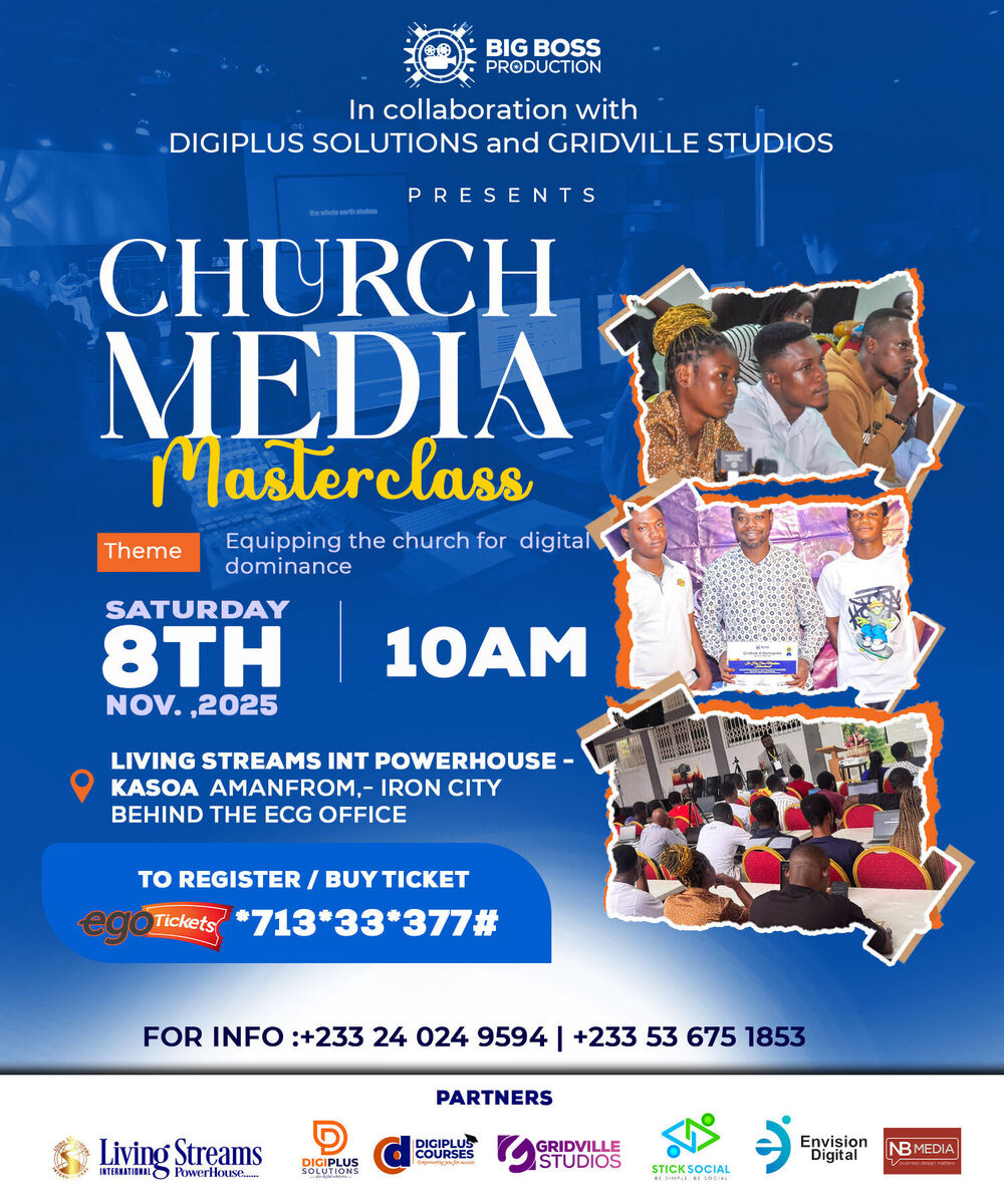 Ghana Events – Church Media Masterclass 2025