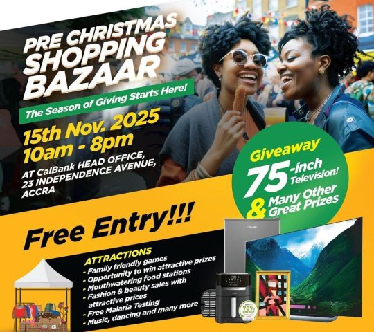 Ghana Events – Pre-Christmas Shopping Bazaar Ghana Events – Pre-Christmas Shopping Bazaar