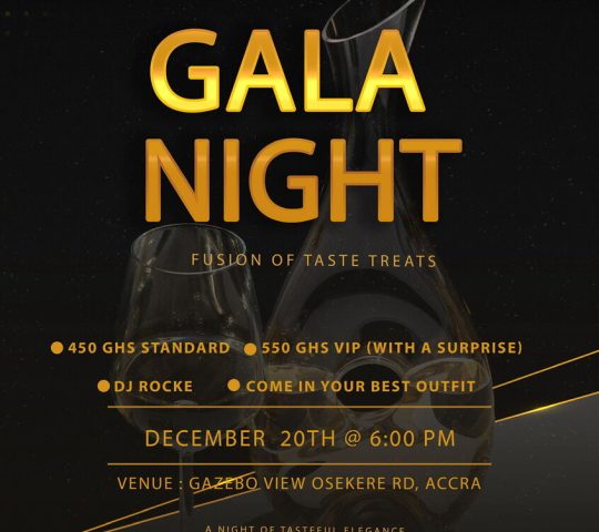 Ghana Events – GALA@CHEZ LILI X GAZEBO VIEW