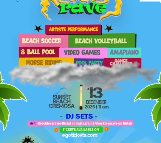 Ghana Events – RECKLESS RAVE