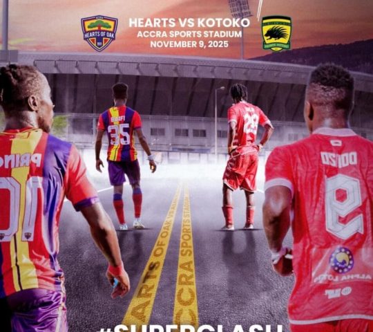 Ghana Events – Hearts vs Kotoko – Super Clash