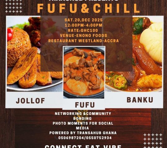 Ghana Events – Transhub Fufu hangout