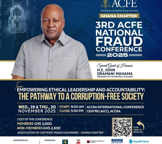 Ghana Events – 3rd ACFE National Fraud Conference, 2025