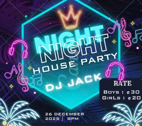 Ghana Events – The Vibe Tribe  Night House Party
