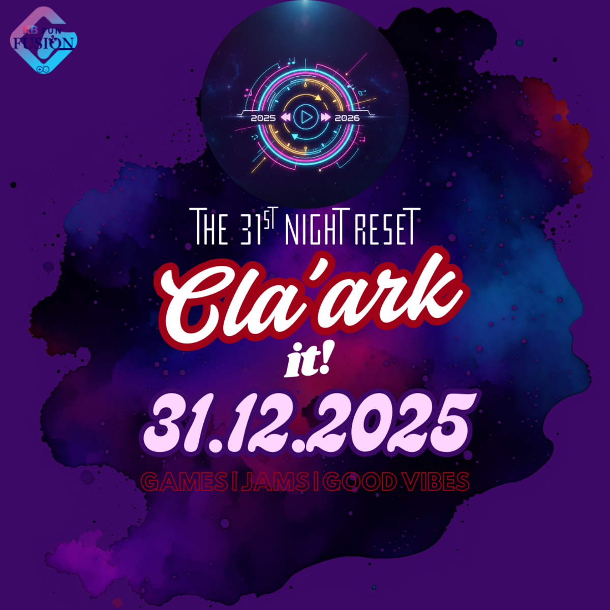 Ghana Events – CLA’ARK IT – THE 31ST NIGHT RESET