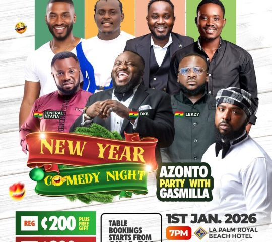 Ghana Events – New Year Comedy Night