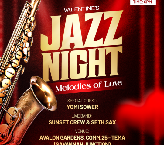 Ghana Events – Melodies of Love – Avalon Jazz Night Ghana Events – Melodies of Love – Avalon Jazz Night