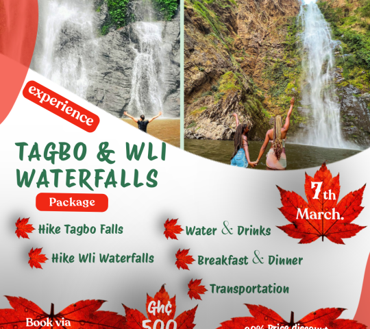 Ghana Events – Two Waterfalls in One Day Ghana Events – Two Waterfalls in One Day