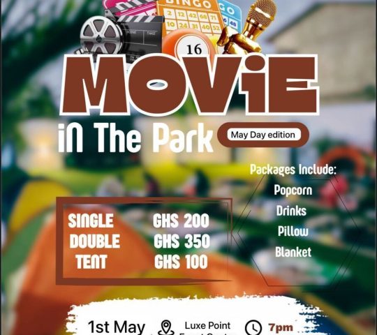 Ghana Events – Movie in The Park