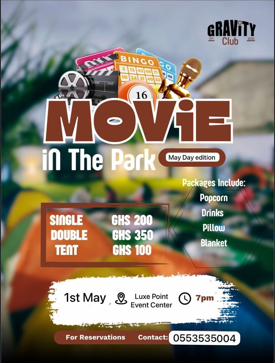 Ghana Events – Movie in The Park