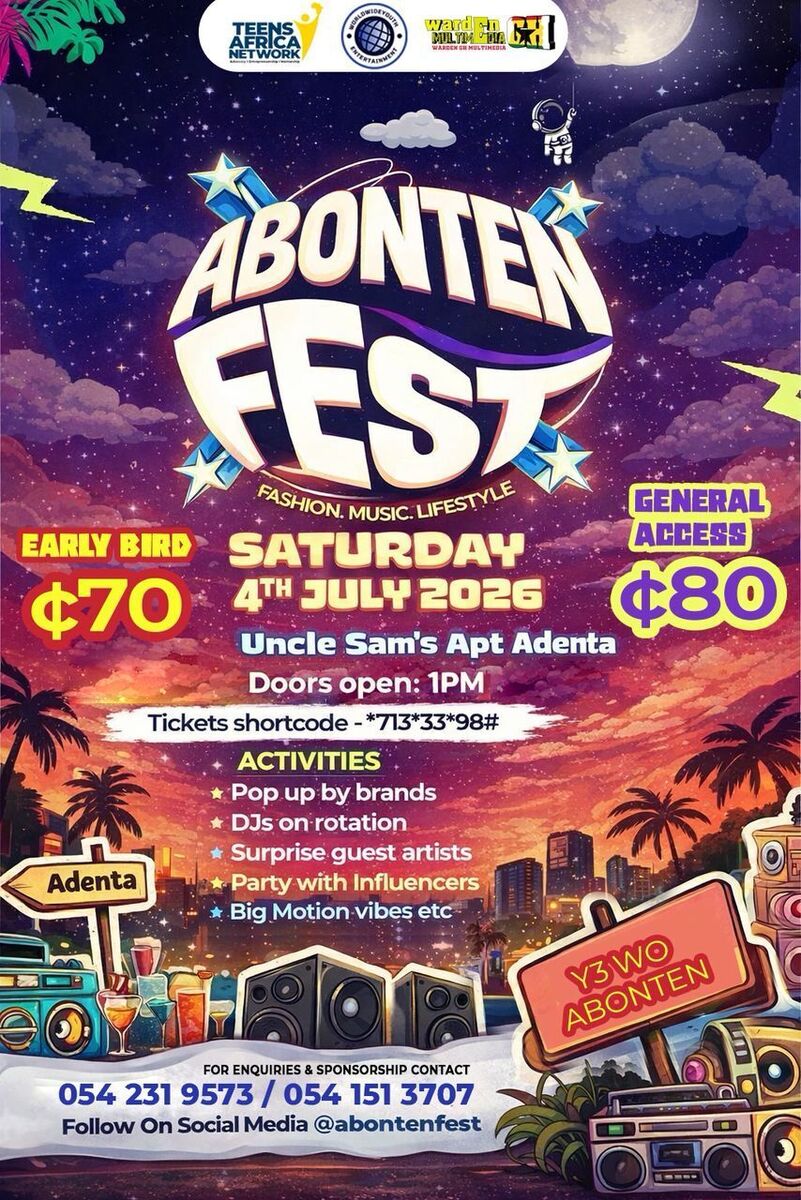 Ghana Events – ABONTEN FEST