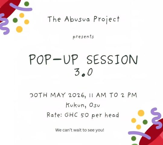 Ghana Events – The Abusua Project Pop-Up 3.0 Ghana Events – The Abusua Project Pop-Up 3.0