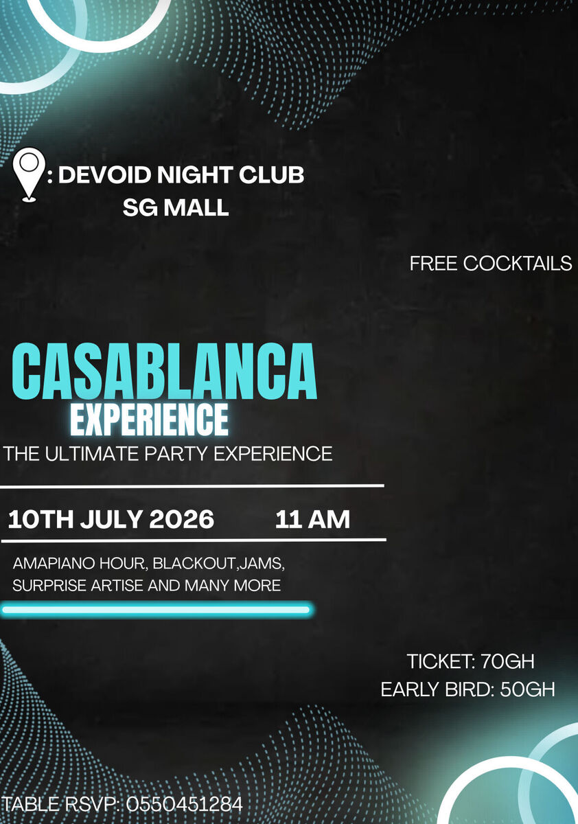 Ghana Events – Casablanca Experience
