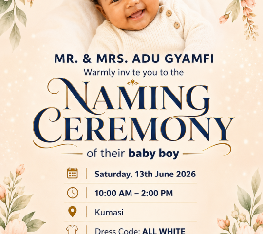 Ghana Events – Naming ceremony Ghana Events – Naming ceremony