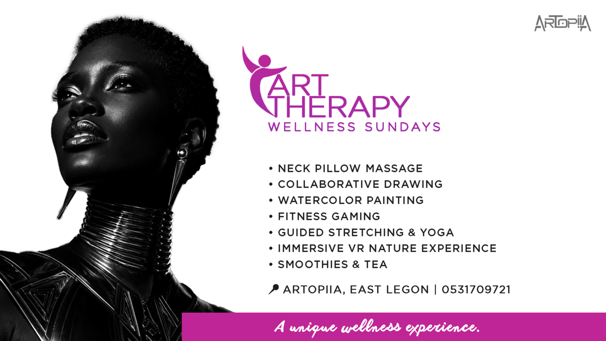 Ghana Events – Art Therapy Wellness Sundays @Artopiia