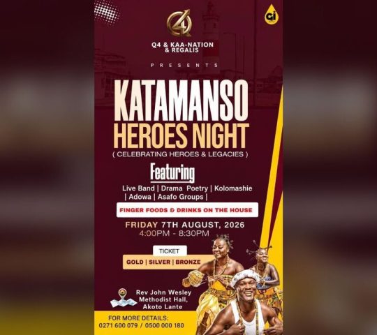 Ghana Events – Katamanso Heroes Night Ghana Events – Katamanso Heroes Night