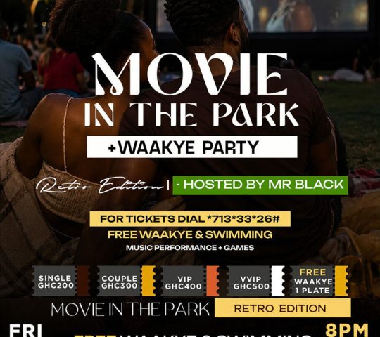 Ghana Events – MOVIE IN THE PARK Ghana Events – MOVIE IN THE PARK