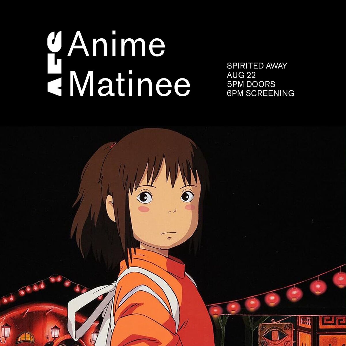 Spirited Away (2001) Film Screening