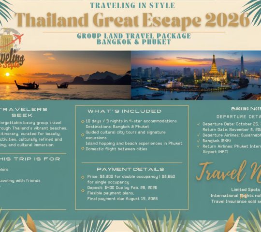 Thailand Escape 2026: Bangkok & Phuket Group Trip Thailand Escape 2026: Bangkok & Phuket Group Trip