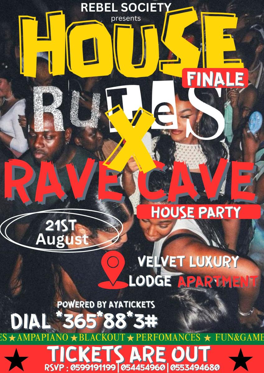 HOUSE RULES FINALE X RAVE CAVE HOUSE RULES FINALE X RAVE CAVE