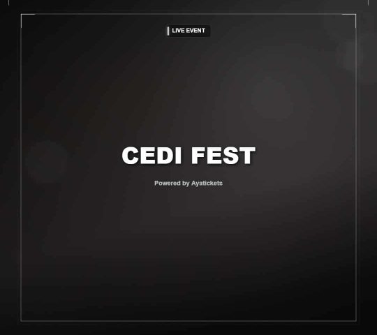 CEDI FEST CEDI FEST
