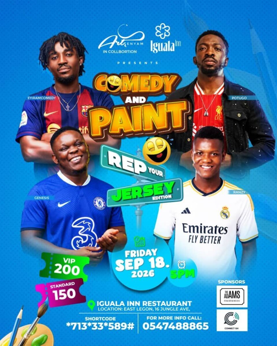 Comedy and Paint Rep your Jersey Edition