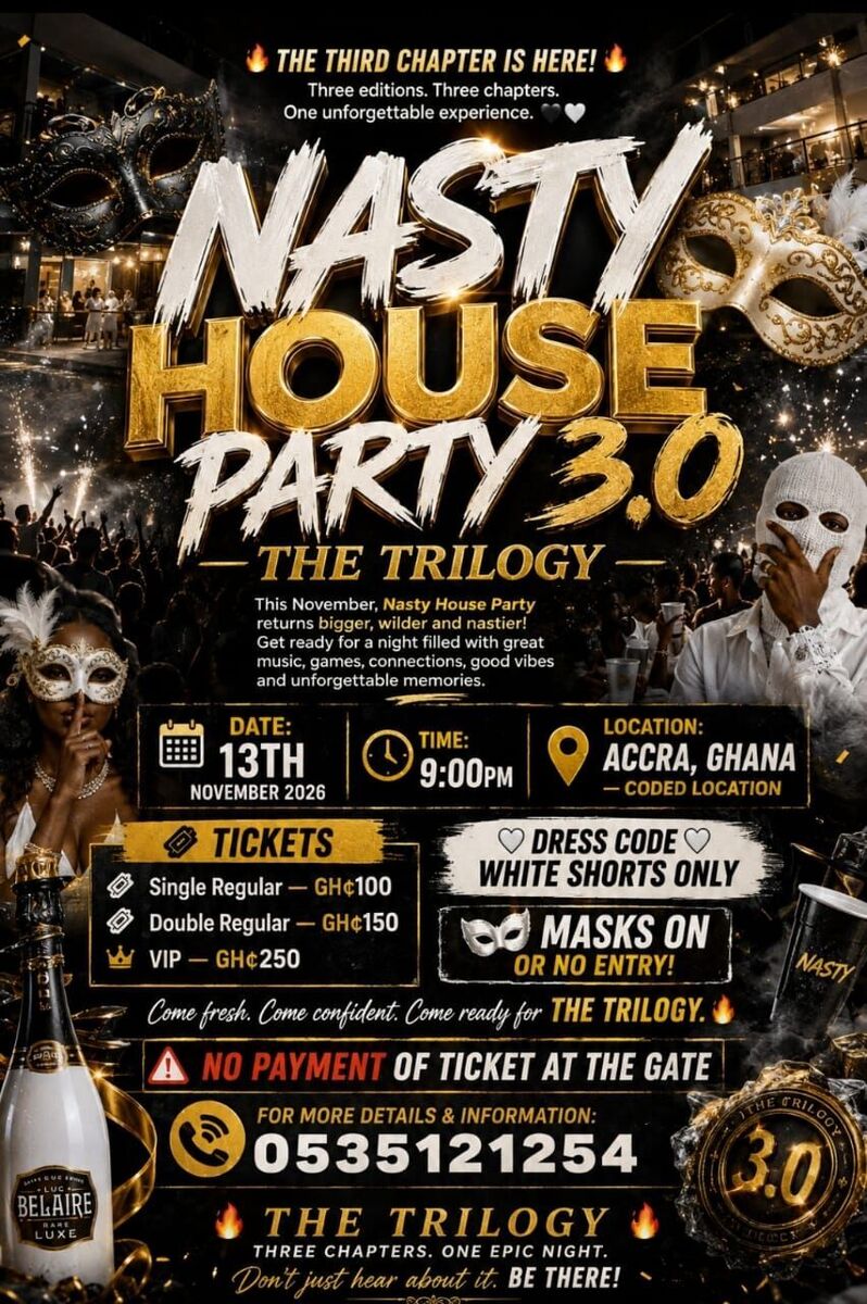 Nasty house party 3.0 THE TRILOGY