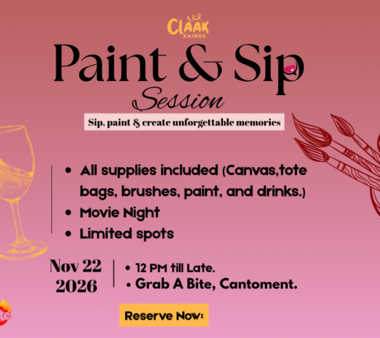 CLAAK KAIROS (SIP AND PAINT)