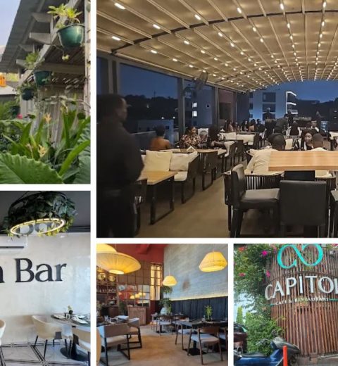 Eating out in Koforidua at the Linda Dor main restaurant – what to expect