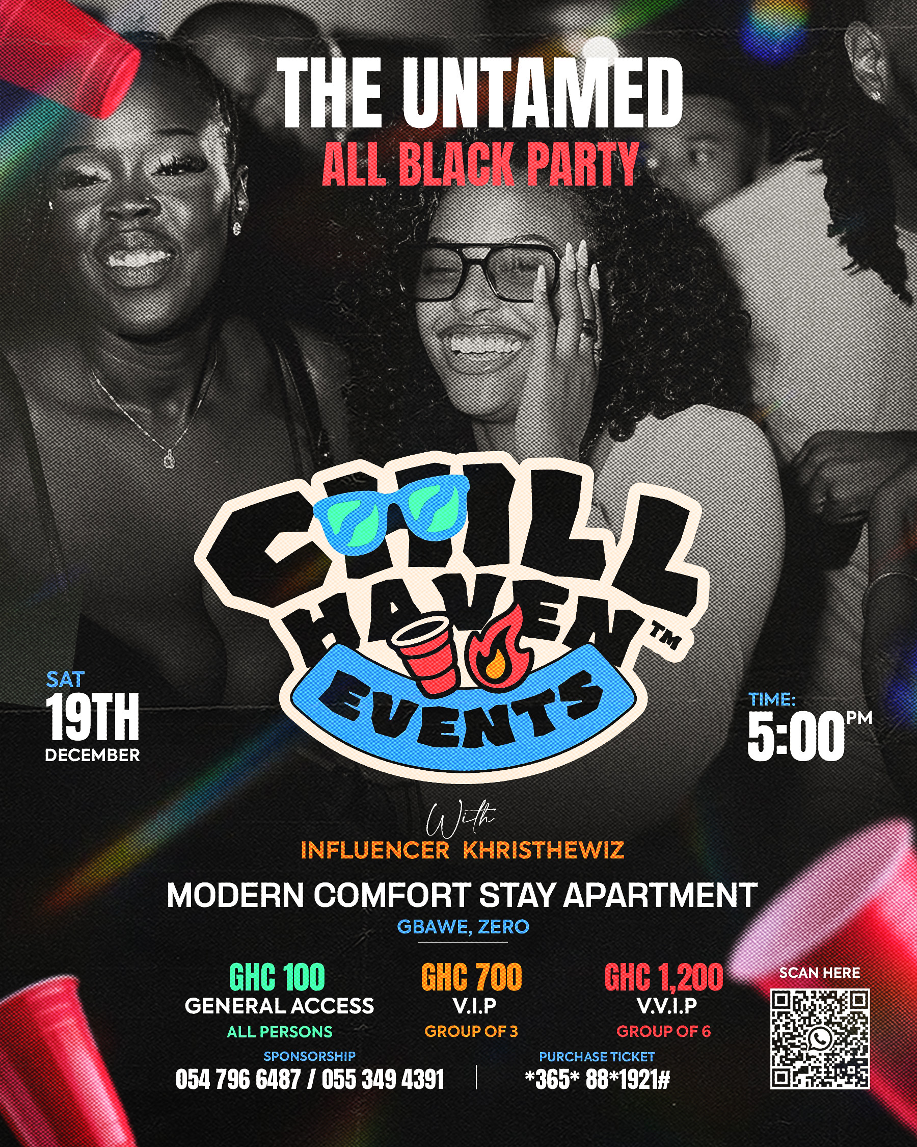 UNTAMED ALL BLACK PARTY