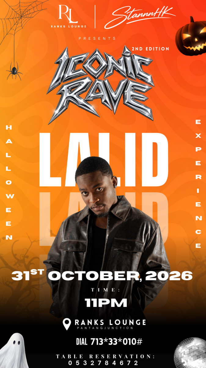 LALID – ICONIC RAVE (Halloween Experience)