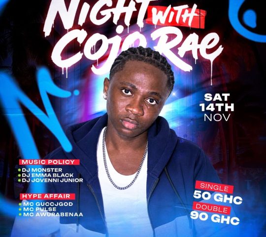 Night with Cojo Rae Night with Cojo Rae